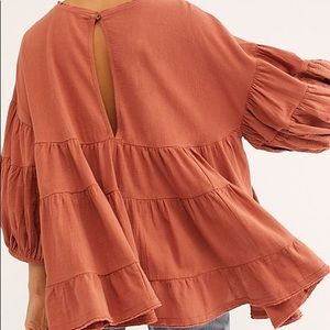 Free People: The Briana Top in Rust